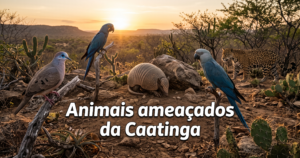 Animais ameaçados da Caatinga