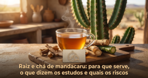 Raiz e chá de mandacaru